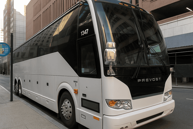 a Everett Coach Bus Service coach bus