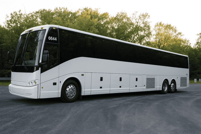exterior of Everett Coach Bus Service coach bus