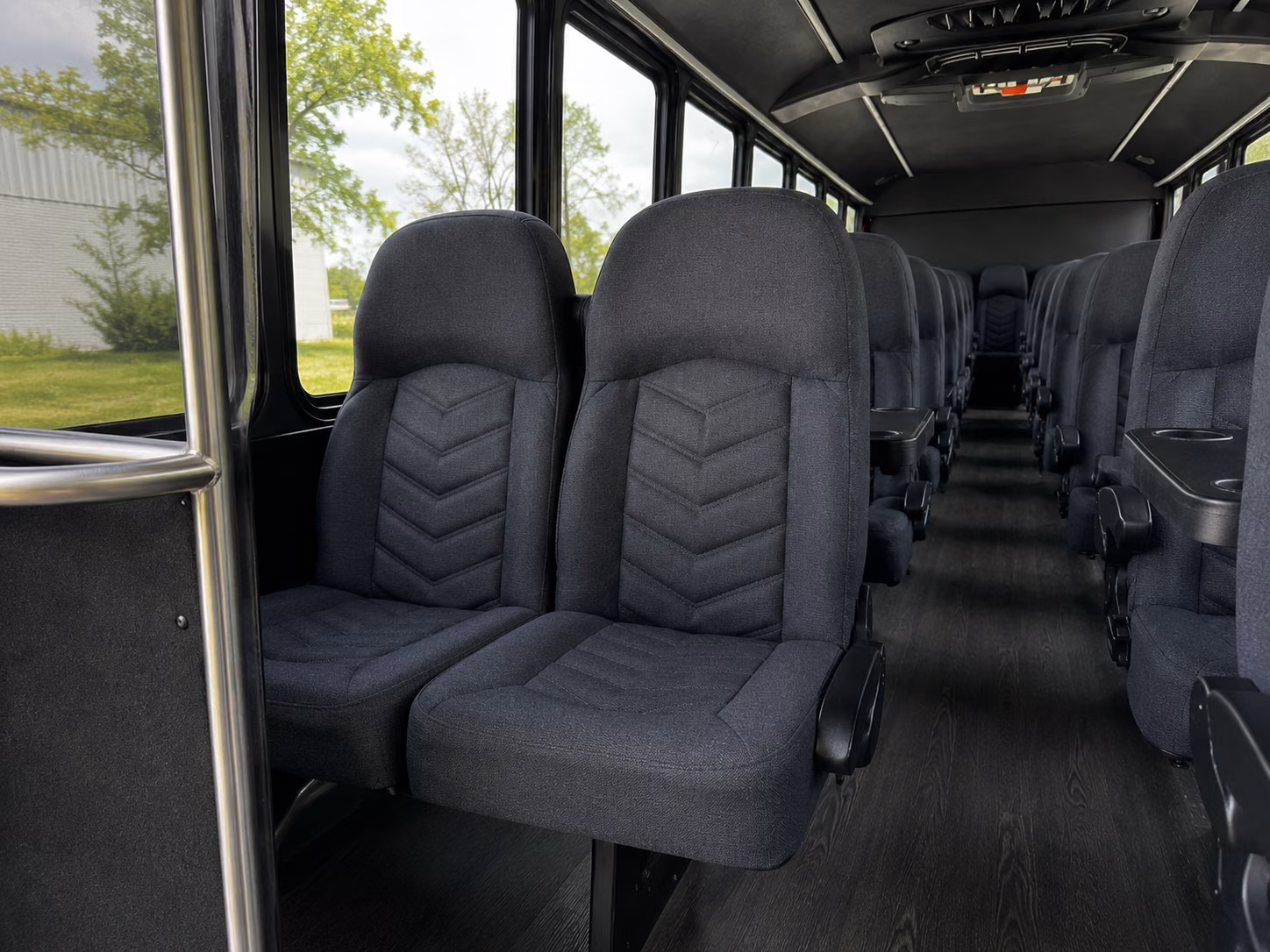 everett 20 passenger minibus inside