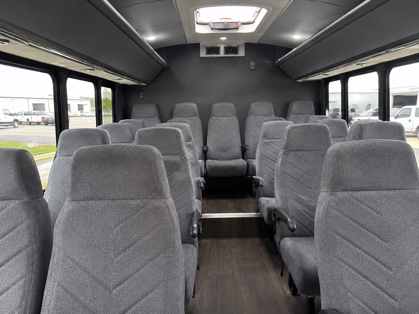 everett 20 passenger minibus interior