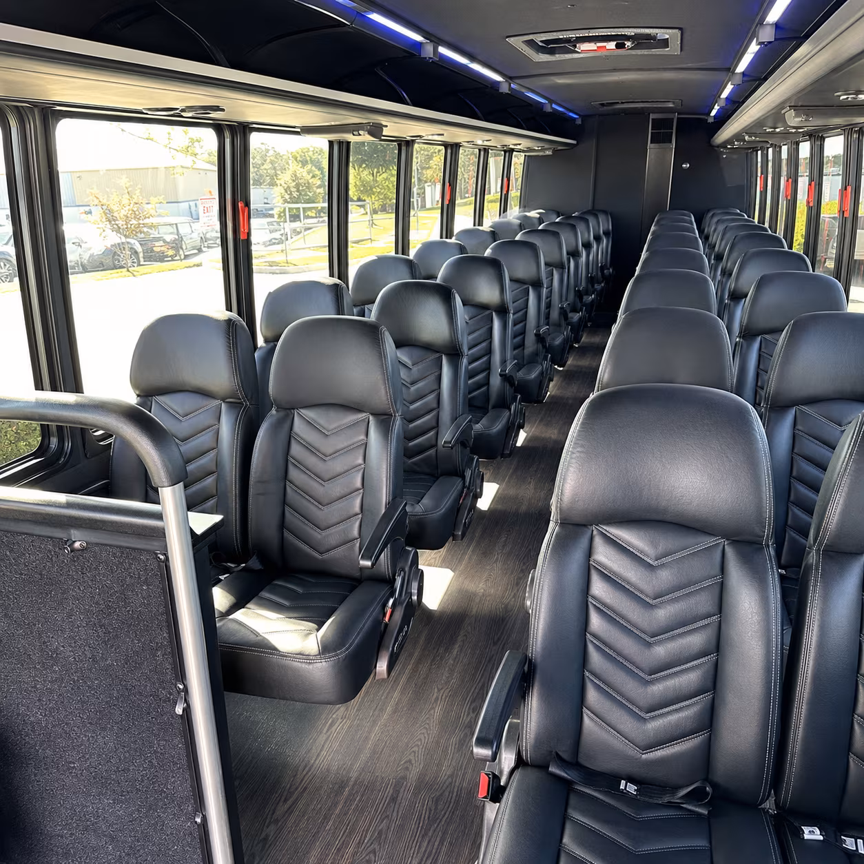 everett 30 passenger minibus interior