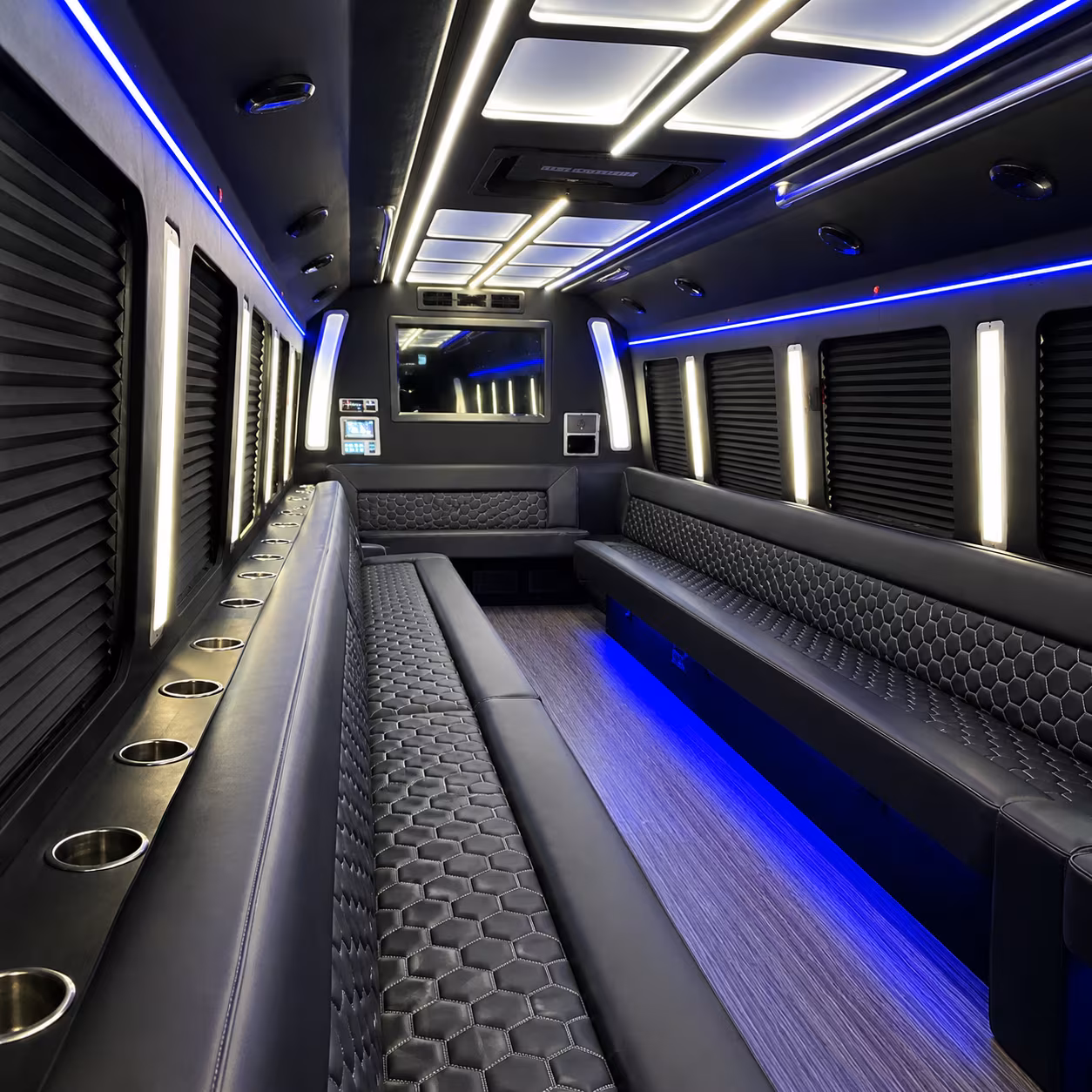 everett party bus rentals inside