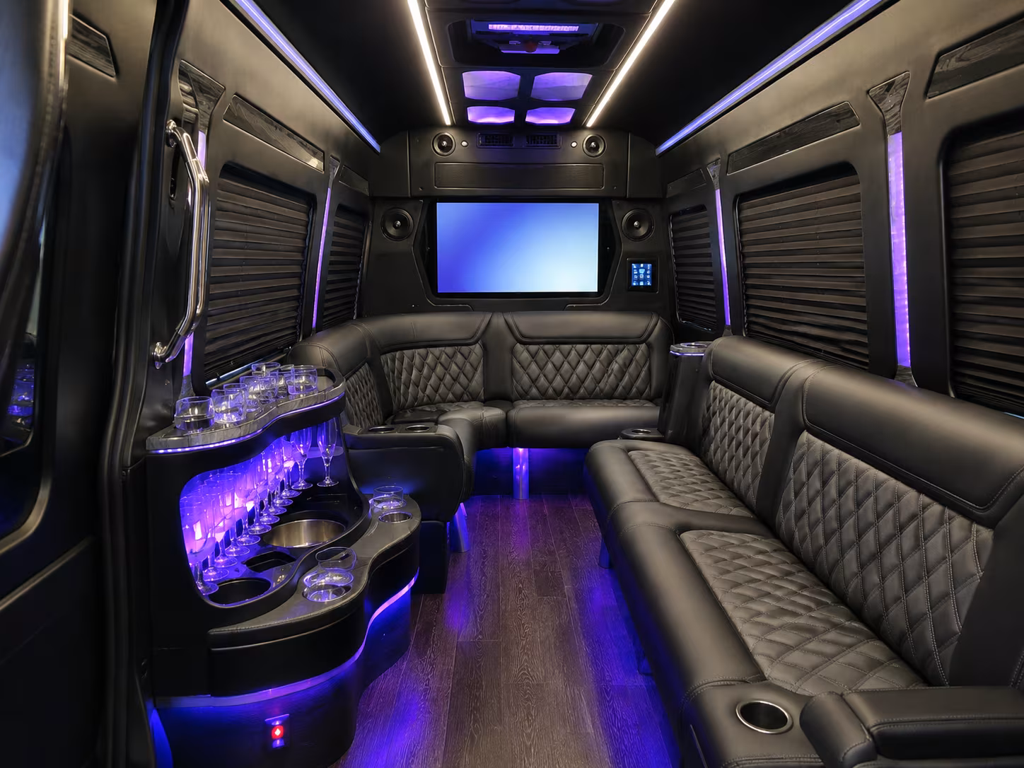 everett sprinter limousine interior