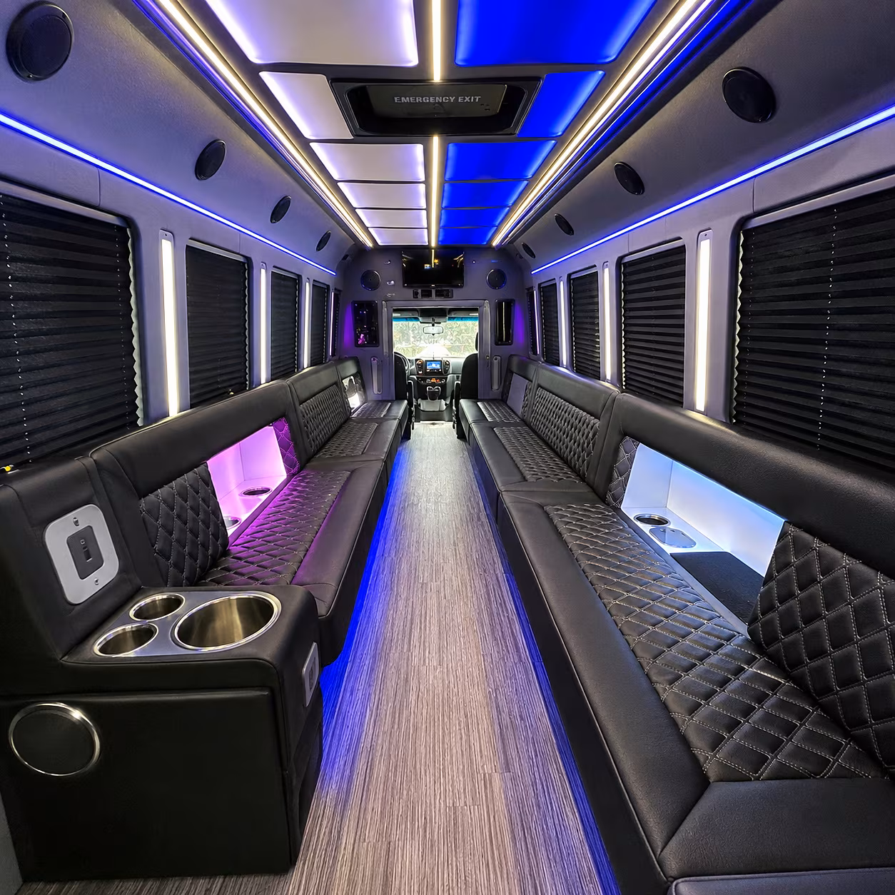 everett wedding party bus rental