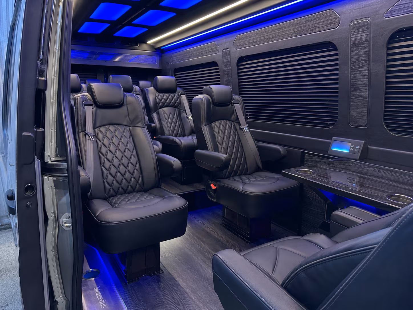 sprinter van transportation for groups and events across everett